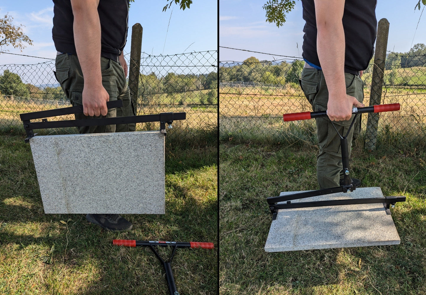 Plattenheber "2 in 1" von 30-60 / 80cm