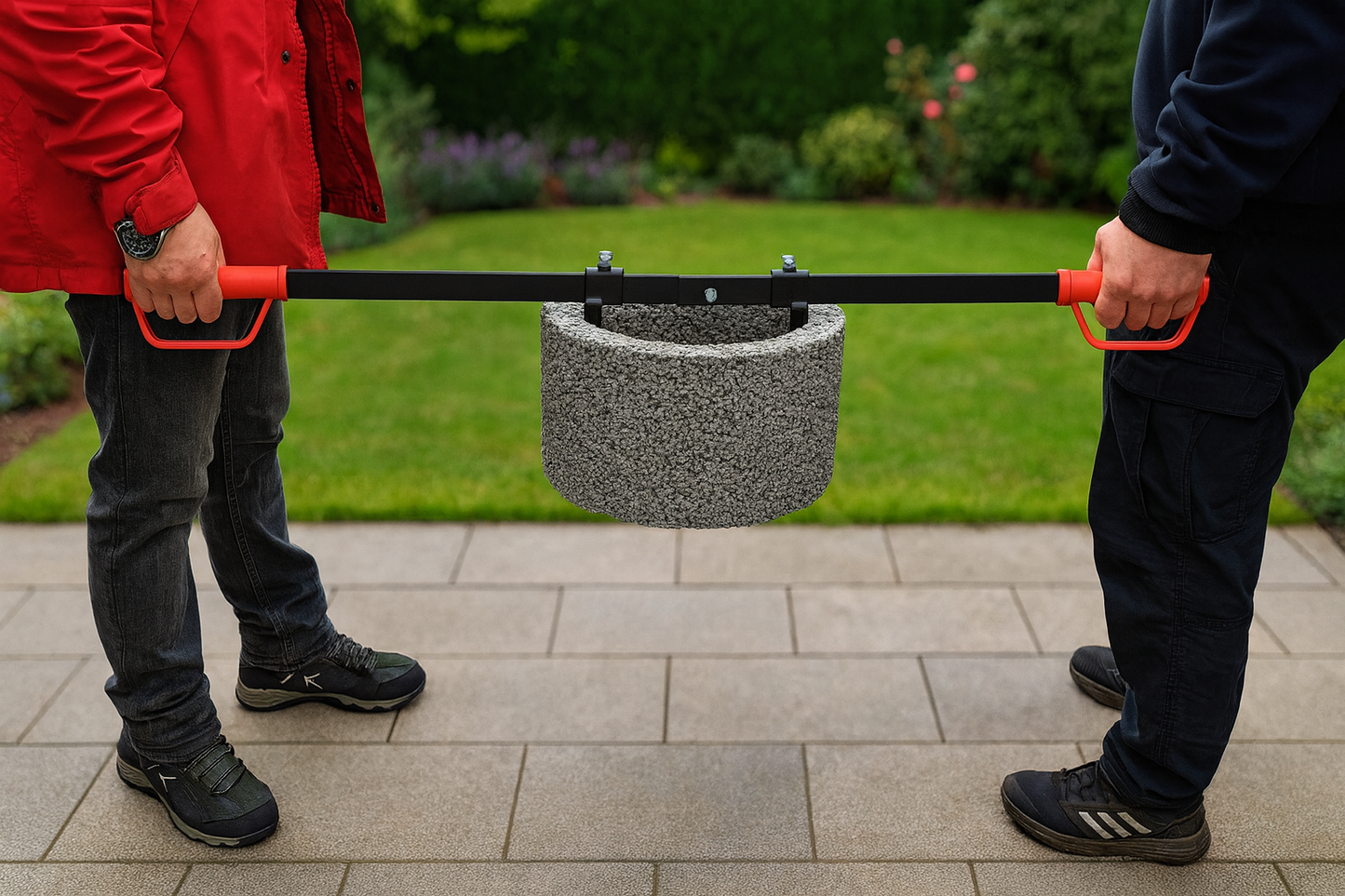Pflanzringzange Steinträger von 30-60cm