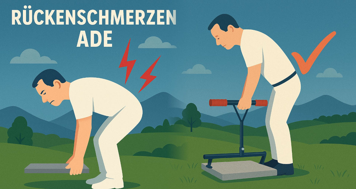 Plattenheber Plattenzieher "Der Exzenter" von 40-120cm