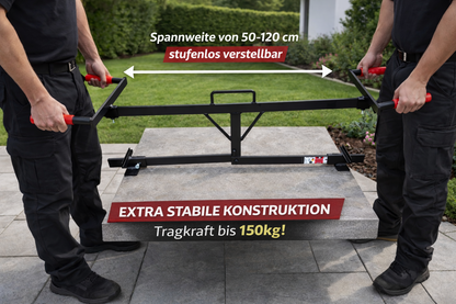 Plattenheber "1085" von 50-120 cm mit Doppelgriffen