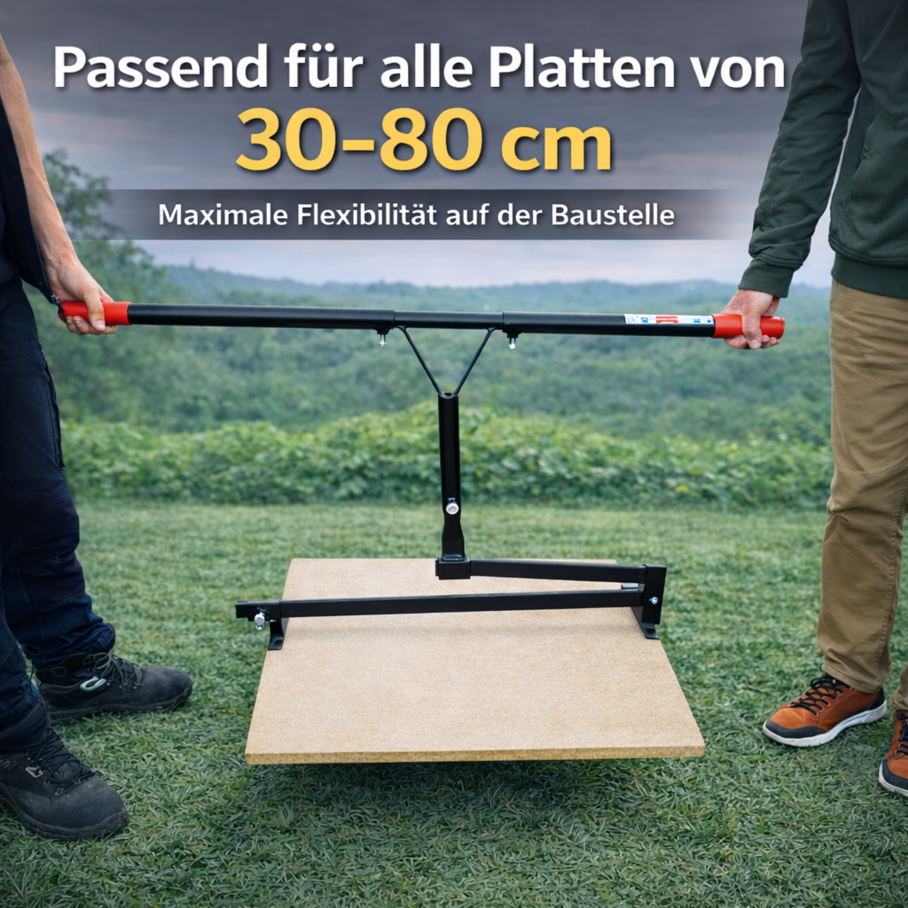 Plattenheber 2-in-1 von 30-60 / 80 cm