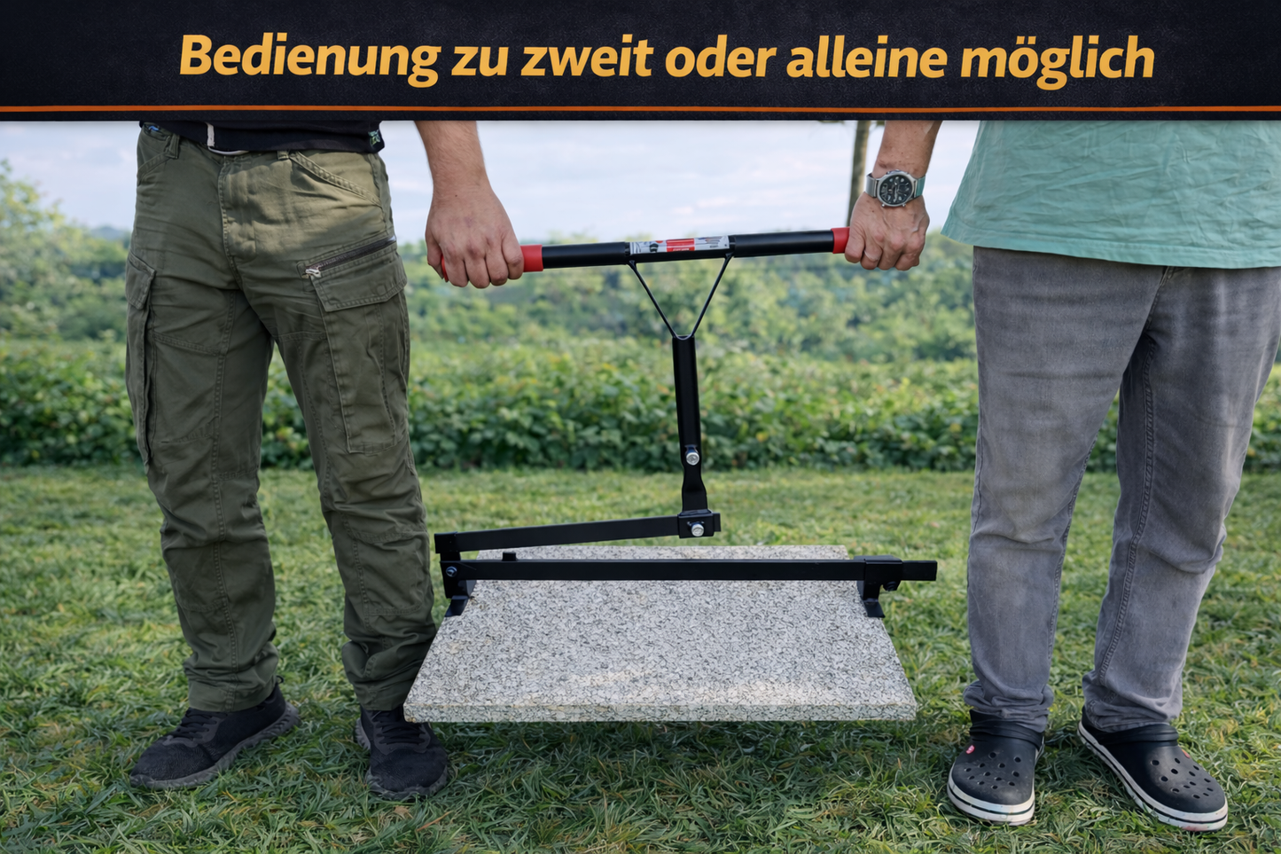 Plattenheber 2-in-1 von 30-60 / 80 cm