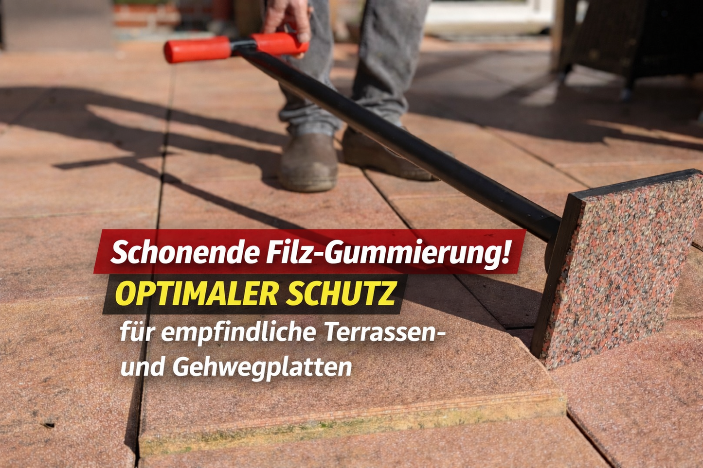 Betonstampfer Bodenverdichter 90 cm