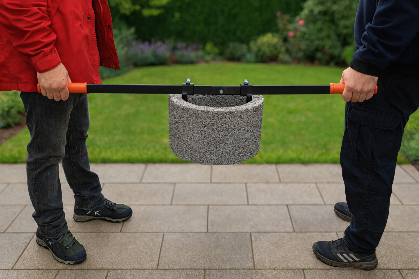 Pflanzringzange Steinträger von 30-60 cm