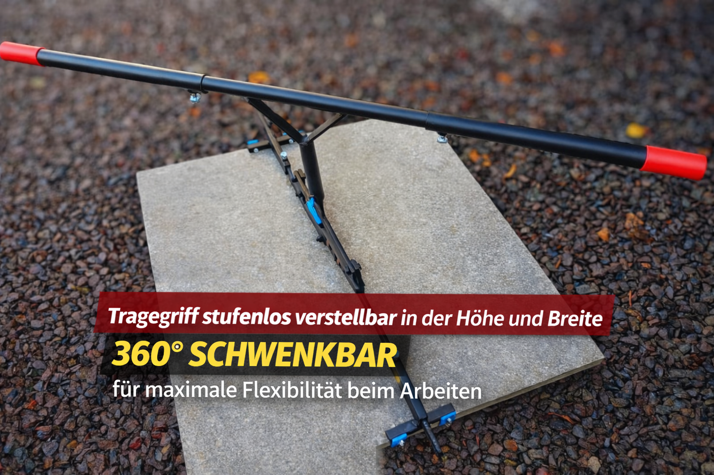 Plattenheber Plattenzieher " Exzenter" von 40-120 cm