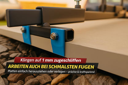 Plattenheber Plattenzieher " Exzenter" von 40-120 cm